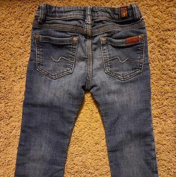 Baby 7 for all mankind jeans sz 24 months - Picture 2 of 7